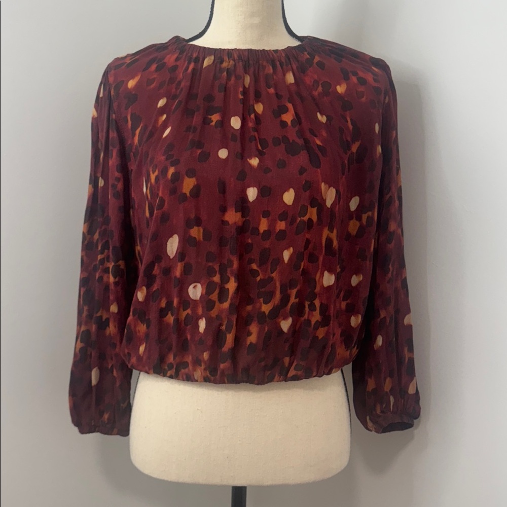 Anthropologie Cloth & Stone Blouse.  Sz M